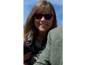 woman smiling